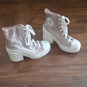 Converse Heeled Sneakers - 6-1/2